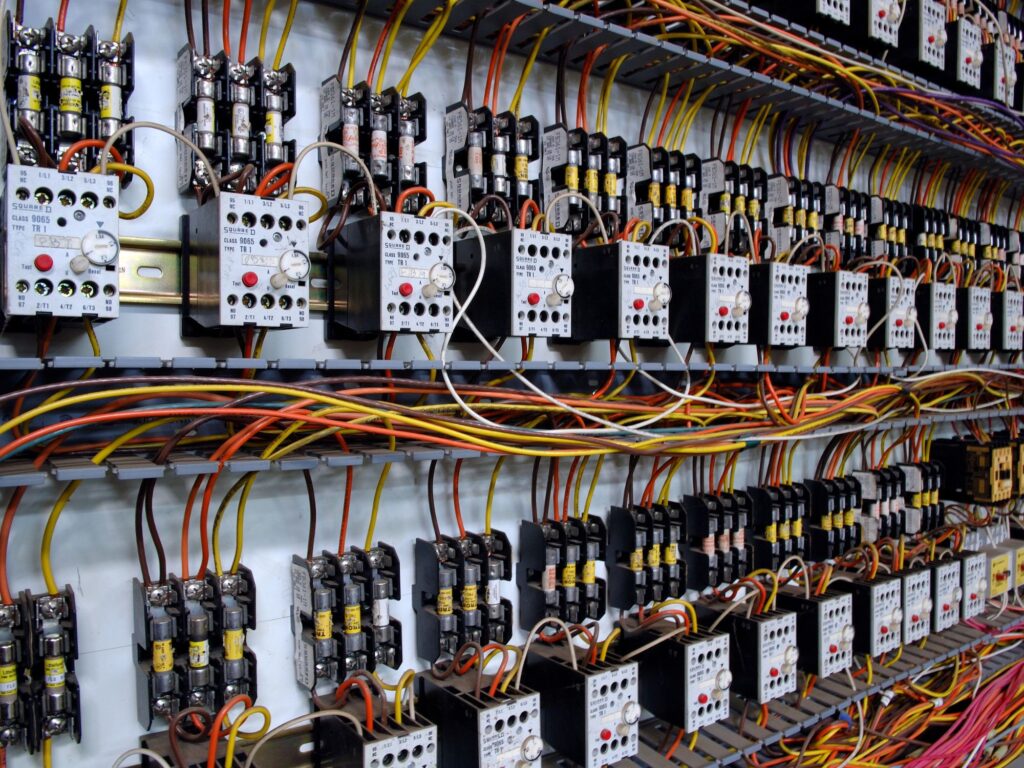 electrical wiring panel